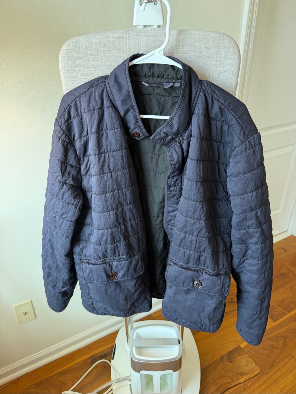Peter Millar Quilted Jacket in Navy